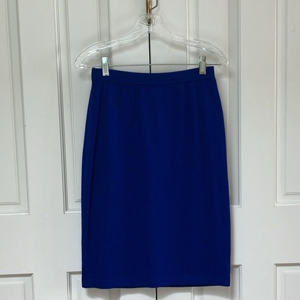 Blue St. John Collection by Marie Gray Knit Skirt